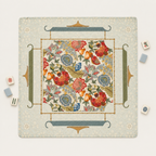 THE JACOBEAN GARDEN Mahjong Mat