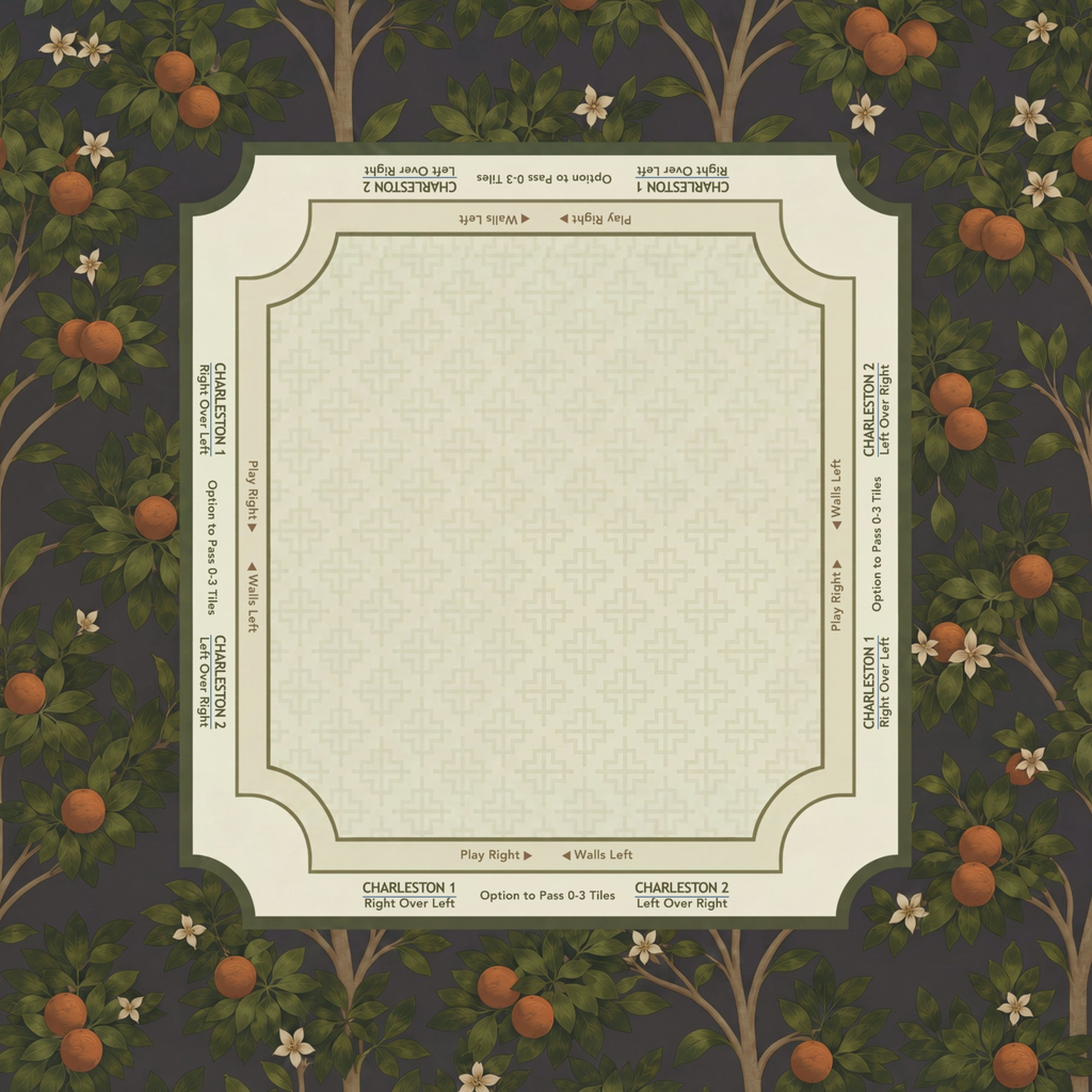 THE MIDNIGHT GROVE Mahjong Mat