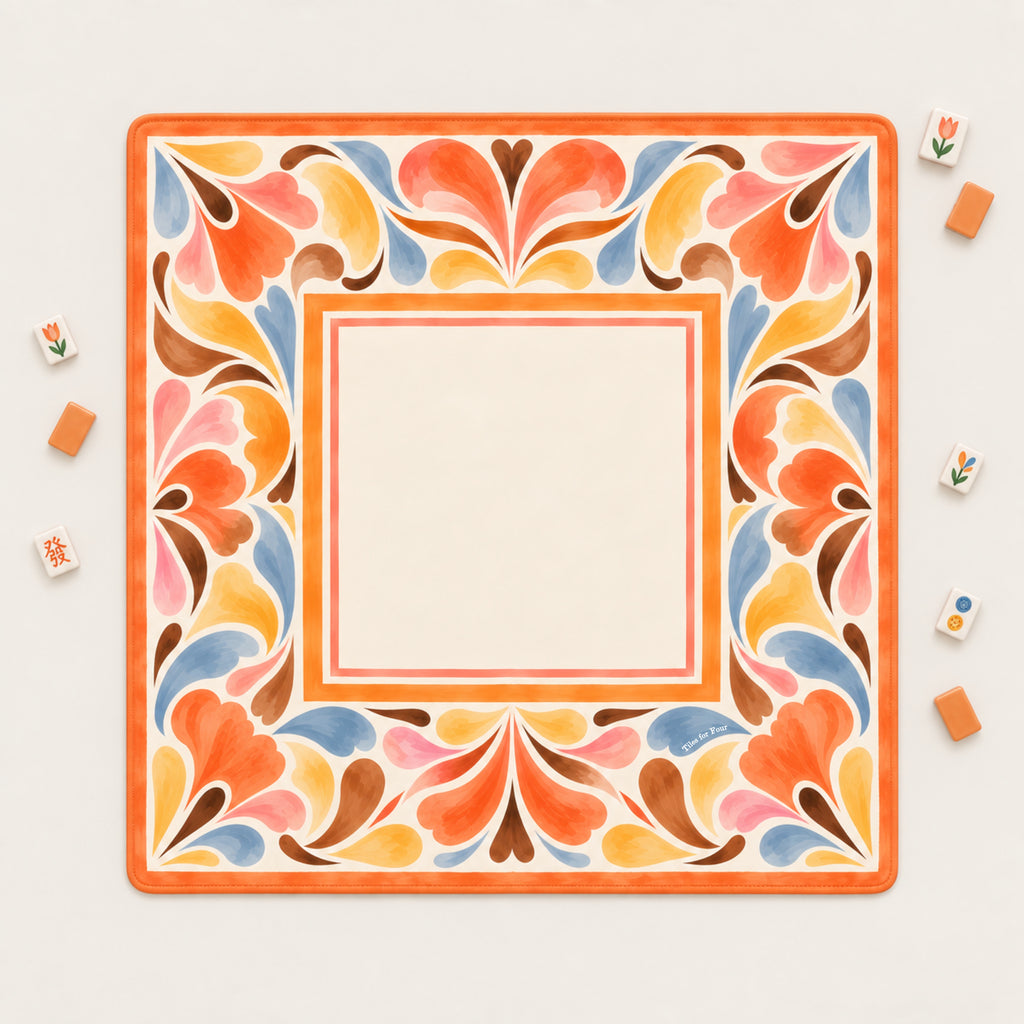 THE CLEMENTINE Mahjong Mat