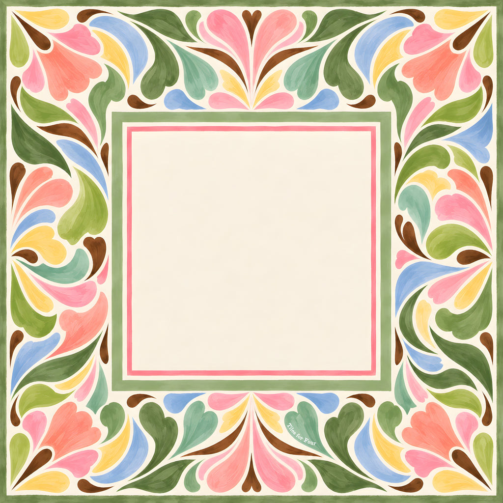 THE GARDEN PARTY Mahjong Mat
