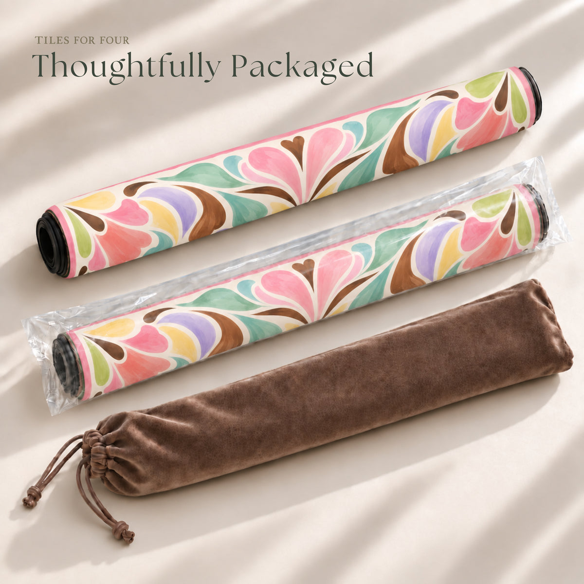 THE SWEET PEA Mahjong Mat