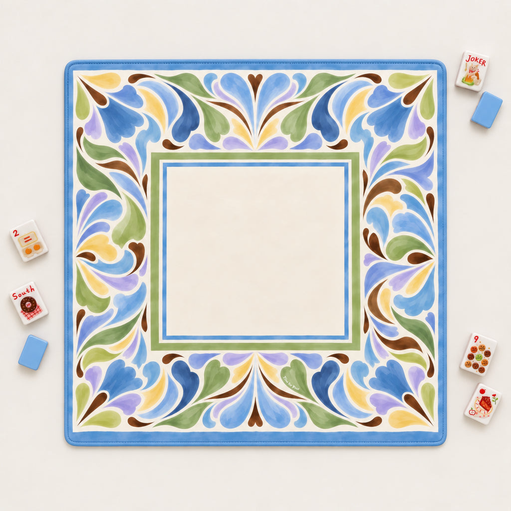 THE LARKSPUR Mahjong Mat