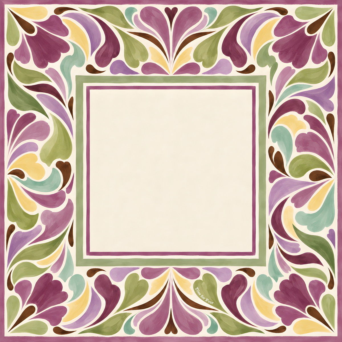 THE MULBERRY Mahjong Mat