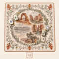 THE CANYON GARDEN Mahjong Mat — National Park Game Night Table Mat, American Mahjong Gift, Mahjong Accessories, Utah Desert Floral Mat