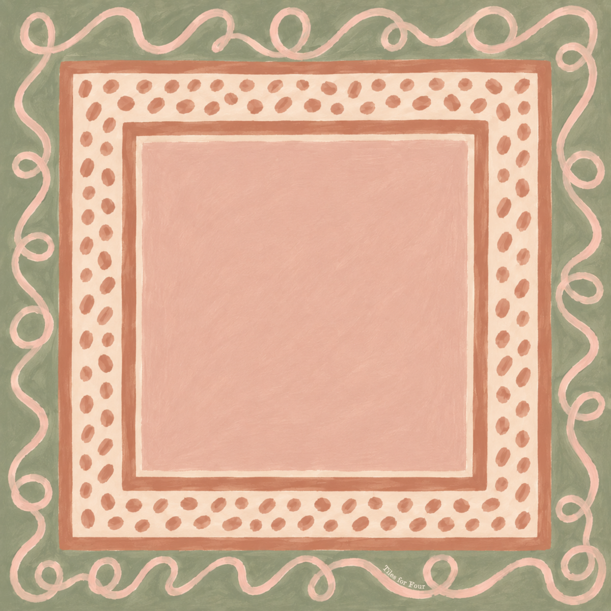 PEACH, PLEASE Mahjong Mat – product image 2