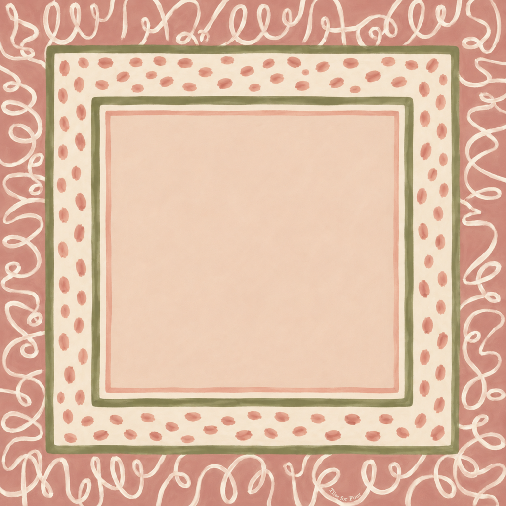 ROSY OUTLOOK Mahjong Mat – product image 2
