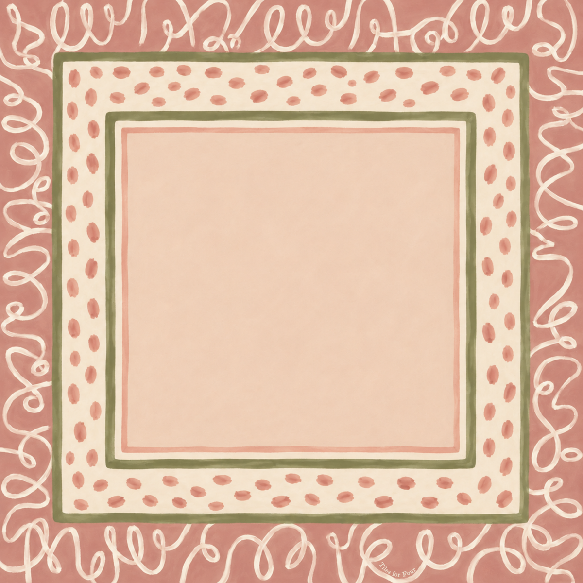 ROSY OUTLOOK Mahjong Mat – product image 2